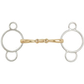 BR Mors Pessoa Soft Contact Courbé Double Brisure 16mm BR Mors Pessoa Soft Contact Courbé Double Brisure 16mm