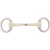 BR Mors à Olive Apple Mouth 15mm Petits Anneaux RVS BR Mors à Olive Apple Mouth 15mm Petits Anneaux RVS
