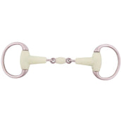 BR Mors à Olive Apple Mouth 18mm Anneaux Double Brisure RVS BR Mors à Olive Apple Mouth 18mm Anneaux Double Brisure RVS