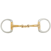 BR Mors à Olive Soft Contact Courbé Double Brisure 12mm Anneau 55mm BR Mors à Olive Soft Contact Courbé Double Brisure 12mm Anneau 55mm