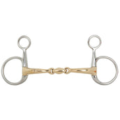 BR Mors Baucher Soft Contact Courbé Double Brisure Branches Courtes 12mm BR Mors Baucher Soft Contact Courbé Double Brisure Branches Courtes 12mm