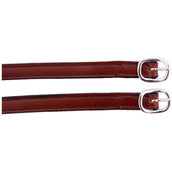 BR Lanières pour Éperons Cuir Fourré Boucle Acier Inoxydable Tabac BR Lanières pour Éperons Cuir Fourré Boucle Acier Inoxydable Tabac