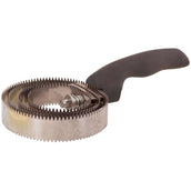 Agradi Etrille Métal Spirale avec Poignée Plastique Noir Agradi Etrille Métal Spirale avec Poignée Plastique Noir