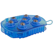 Premiere Brosse de Massage Acier Inoxydable Rouleaux Bleu Premiere Brosse de Massage Acier Inoxydable Rouleaux Bleu