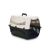 Beeztees Panier de Voyage Gypsy crème Anthracite Beeztees Panier de Voyage Gypsy crème Anthracite