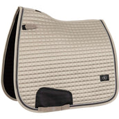 BR Tapis de Selle de Dressage Capri Mat Satiné Island Fossil BR Tapis de Selle de Dressage Capri Mat Satiné Island Fossil