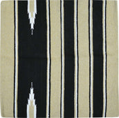 Randol's Navajo Show Blanket Beige/Noir/Blanc Randol's Navajo Show Blanket Beige/Noir/Blanc