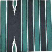 Randol's Navajo Show Blanket Vert/Noir/Blanc Randol's Navajo Show Blanket Vert/Noir/Blanc