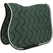 EQUITHÈME Tapis de Selle Polyfun Polyvalent Vert Foncé/Noir EQUITHÈME Tapis de Selle Polyfun Polyvalent Vert Foncé/Noir