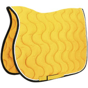 EQUITHÈME Tapis de Selle Polyfun Polyvalent Jaune/Noire EQUITHÈME Tapis de Selle Polyfun Polyvalent Jaune/Noire