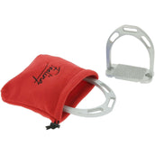 Feeling Housses d'Étriers Fleece Rouge Feeling Housses d'Étriers Fleece Rouge