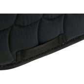 EQUITHÈME Tapis de Selle Satin Polyvalent Noir EQUITHÈME Tapis de Selle Satin Polyvalent Noir