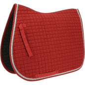 Riding World Tapis de Selle Girly Rouge Riding World Tapis de Selle Girly Rouge