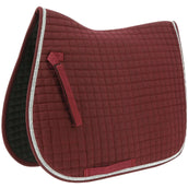 Riding World Tapis de Selle Girly Bordeaux Riding World Tapis de Selle Girly Bordeaux