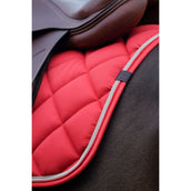 EQUITHÈME Tapis de Selle Classic de Saut Rouge EQUITHÈME Tapis de Selle Classic de Saut Rouge