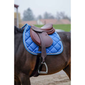 EQUITHÈME Tapis de Selle Classic de Saut Bleu Royal EQUITHÈME Tapis de Selle Classic de Saut Bleu Royal