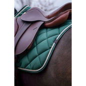 EQUITHÈME Tapis de Selle Classic de Saut Vert Foncé EQUITHÈME Tapis de Selle Classic de Saut Vert Foncé