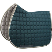 EQUITHÈME Tapis de Selle Orion Vert Bleu EQUITHÈME Tapis de Selle Orion Vert Bleu