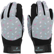 EQUITHÈME Gants Maelle Enfants Gris EQUITHÈME Gants Maelle Enfants Gris