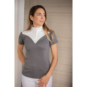 Pénélope T-shirt de Concours Las Honey Manches Courtes Gris Pénélope T-shirt de Concours Las Honey Manches Courtes Gris