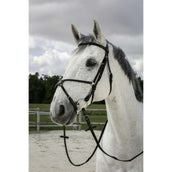 Riding World Bride avec Muserolle Mexicaine Noir Riding World Bride avec Muserolle Mexicaine Noir
