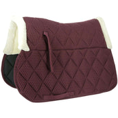 EQUITHÈME Tapis de Selle Pro Air Polyvalent Bordeaux EQUITHÈME Tapis de Selle Pro Air Polyvalent Bordeaux