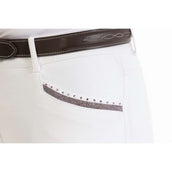 EQUITHÈME Pantalon d'Équitation Kim Organic Cotton Blanc EQUITHÈME Pantalon d'Équitation Kim Organic Cotton Blanc