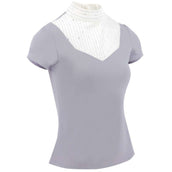 EQUITHÈME T-shirt de Concours Lerma Femme Violet EQUITHÈME T-shirt de Concours Lerma Femme Violet