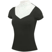 EQUITHÈME T-shirt de Concours Lerma Femme Noir EQUITHÈME T-shirt de Concours Lerma Femme Noir