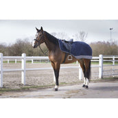 EQUITHÈME Couvre-reins Tyrex Polar Fleece 600D Marine/Gris Dots EQUITHÈME Couvre-reins Tyrex Polar Fleece 600D Marine/Gris Dots