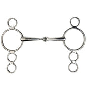 Metalab Mors Droite Anneau Simple Pessoa 16mm 4 Anneaux Metalab Mors Droite Anneau Simple Pessoa 16mm 4 Anneaux