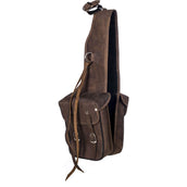 F.R.A. Sacoche Double de Selle Ico Cuir Marron F.R.A. Sacoche Double de Selle Ico Cuir Marron