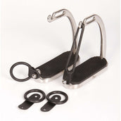 Harry's Horse Cuir et Caoutchouc pour Colliers de Sécurité Noir Harry's Horse Cuir et Caoutchouc pour Colliers de Sécurité Noir