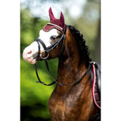 HB Bonnet Anti-Mouches met Trydac Swarovski steentjes Bordeaux HB Bonnet Anti-Mouches met Trydac Swarovski steentjes Bordeaux