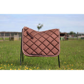 HB Tapis de Selle Sparkling Glitter Dressage Marron HB Tapis de Selle Sparkling Glitter Dressage Marron