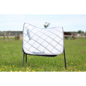 HB Tapis de Selle Sparkling Glitter Sauter Argent HB Tapis de Selle Sparkling Glitter Sauter Argent