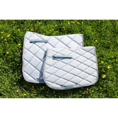 HB Tapis de Selle Sparkling Glitter Sauter Argent HB Tapis de Selle Sparkling Glitter Sauter Argent