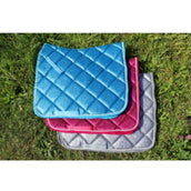 HB Tapis de Selle Sparkling Glitter Dressage Sea Blue HB Tapis de Selle Sparkling Glitter Dressage Sea Blue