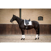 HB Tapis de Selle Crown Dressuur Blanc HB Tapis de Selle Crown Dressuur Blanc