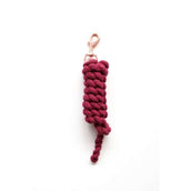 HB Corde pour Licol Rose Gold Musketon Bordeaux HB Corde pour Licol Rose Gold Musketon Bordeaux