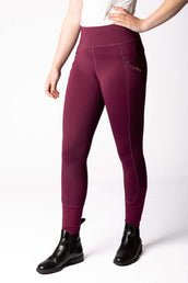 Harry's Horse Legging d'Équitation Avatar Full Grip Bordeaux Harry's Horse Legging d'Équitation Avatar Full Grip Bordeaux