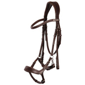 Harry's Horse Bride Release avec Muserolle Bridon Marron Harry's Horse Bride Release avec Muserolle Bridon Marron