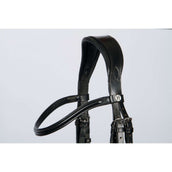 Harry's Horse Bride Release avec Muserolle Bridon Noir Harry's Horse Bride Release avec Muserolle Bridon Noir