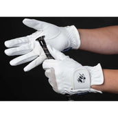 Harry's Horse Gants d'Équitation Domy Suede Mesh Blanc Harry's Horse Gants d'Équitation Domy Suede Mesh Blanc