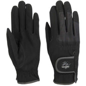 Harry's Horse Gants d'Équitation Domy Suede Mesh Noir Harry's Horse Gants d'Équitation Domy Suede Mesh Noir