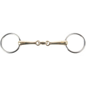 Harry's Horse Mors de Filet Gold Brass Ovale Lien 16mm Harry's Horse Mors de Filet Gold Brass Ovale Lien 16mm