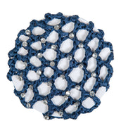 HKM Filet à Cheveux avec Strass Bleu Foncé HKM Filet à Cheveux avec Strass Bleu Foncé