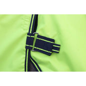 HKM Couvre-reins avec Couvre-cou Amovible Néon Jaune HKM Couvre-reins avec Couvre-cou Amovible Néon Jaune