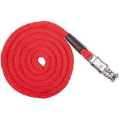 HKM Corde pour Licol Aken avec Crochet Panique Rouge HKM Corde pour Licol Aken avec Crochet Panique Rouge