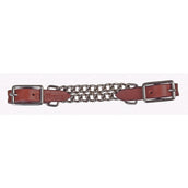 HKM Western Gourmette Western Double Marron foncé HKM Western Gourmette Western Double Marron foncé